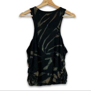 NWT - AFRM - Noir Ribbed Spring Spiral Tank - 2X